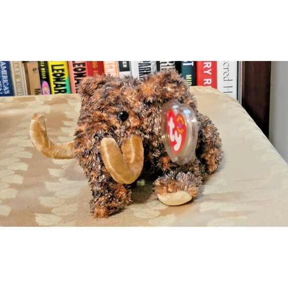 Giganto the Wooly Mammoth Ty Beanie Baby DOB December 17, 2000 sealed w TAG MINT - Picture 7 of 16